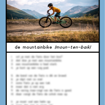 Leestekst: de mountainbike (m3)